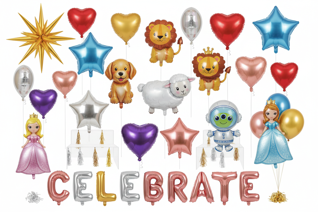Shape balloons collection